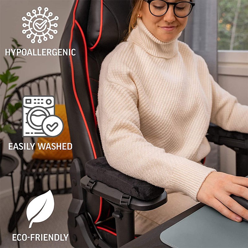 Memory Foam Armrest Pads for O - Visitor Chair Padded 评论和价格