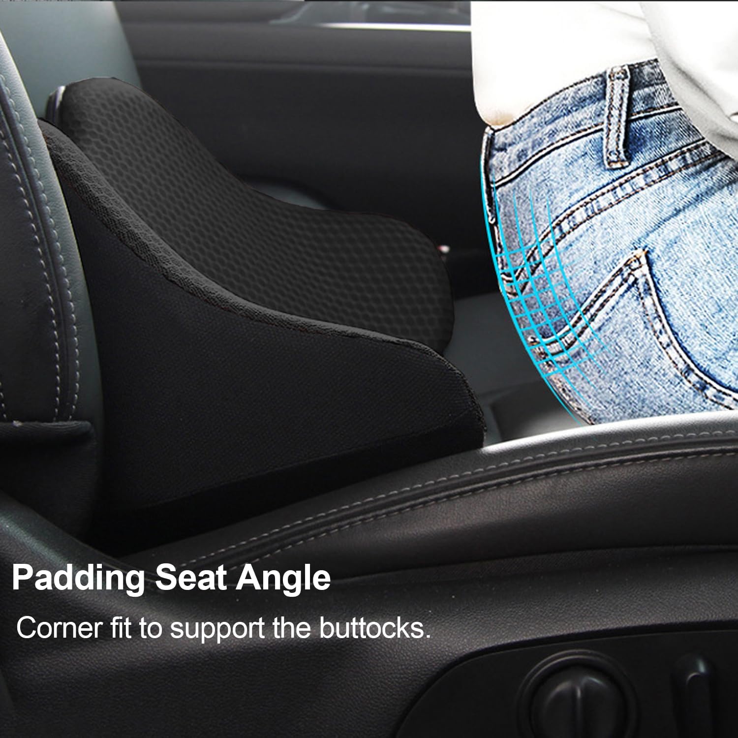 1pcs Memory Foam Travel Car Ba - Visitor Chair Padded 评论和价格