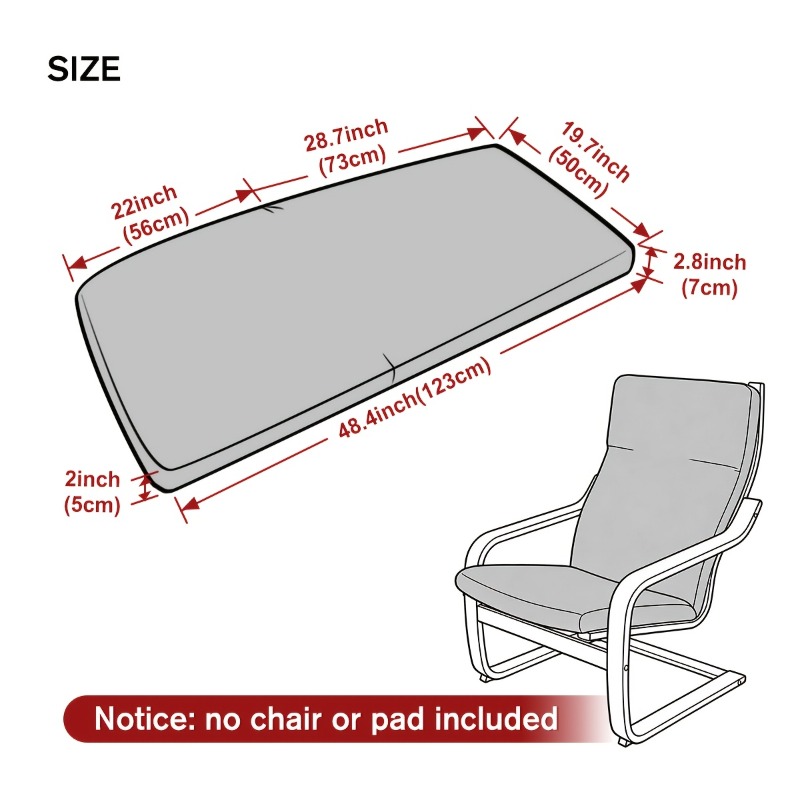 1PC Jacquard Chair Pad Slipcov - Visitor Chair Padded 评论和价格