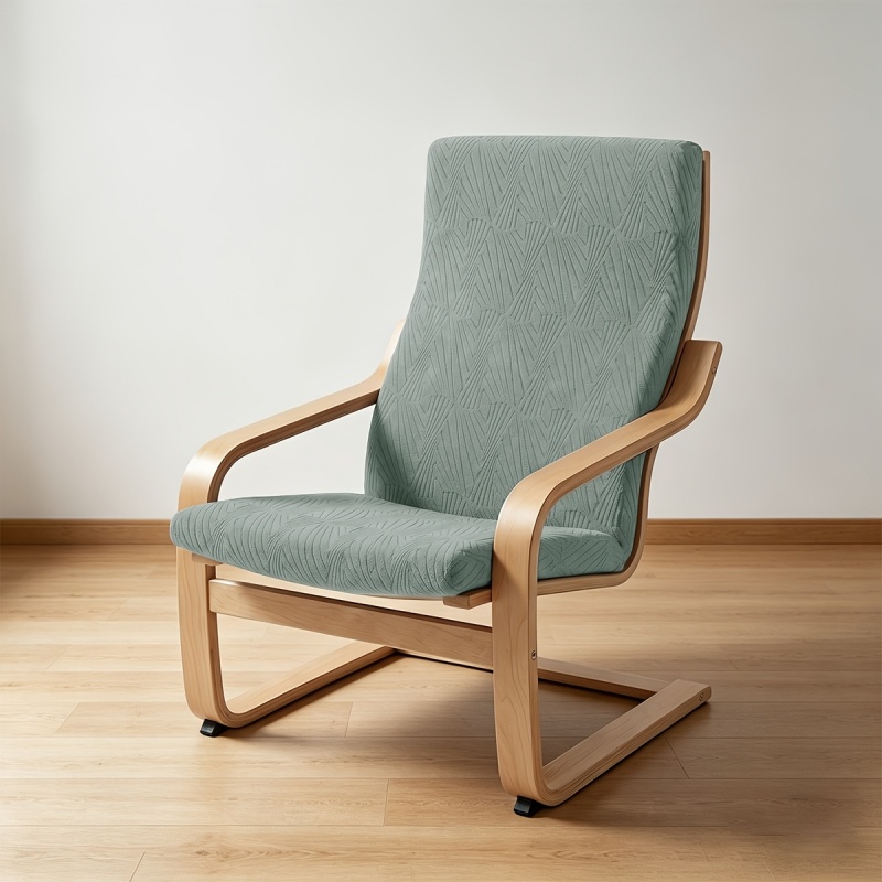 1PC Jacquard Chair Pad Slipcov - Visitor Chair Padded 评论和价格