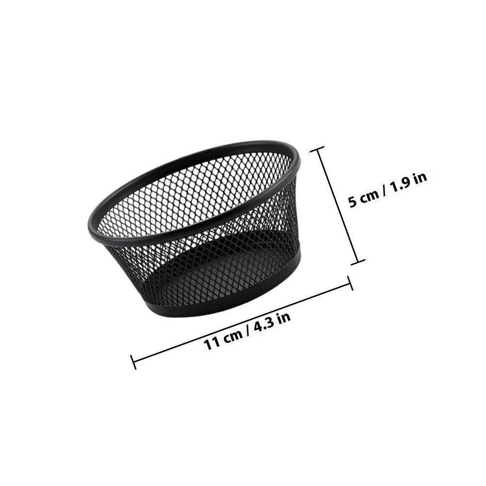 4Pcs Mesh Paperclip Holders De - Paper Basket Mesh 评论和价格