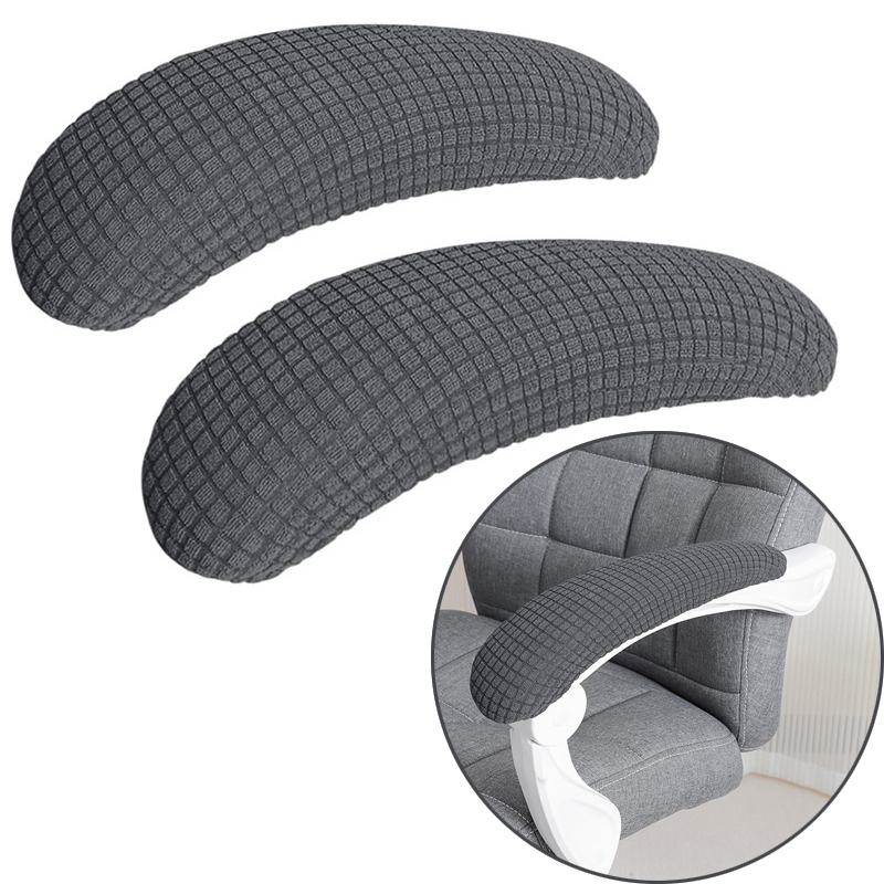 2 Pcs Office Chair Armrest Cov - Visitor Chair Padded 评论和价格