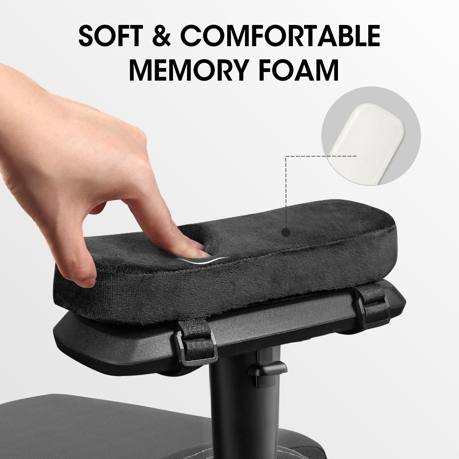 2/4/8PCS Chair Armrest Pads Me - Visitor Chair Padded 评论和价格